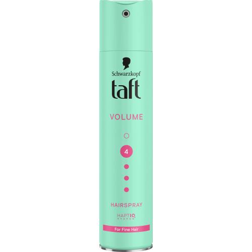 Schwarzkopf Taft Volume 4 Hairspray for Fine Hair Λακ για Όγκο & Φυσική Κίνηση, Κατάλληλη για Λεπτά Μαλλιά 250ml